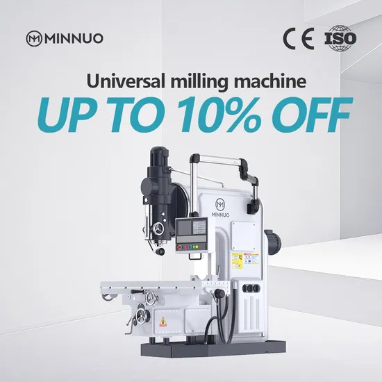 Popular Sale Horizontal Milling Machine High Strength High Accuracy Easy to Operate CNC Machine