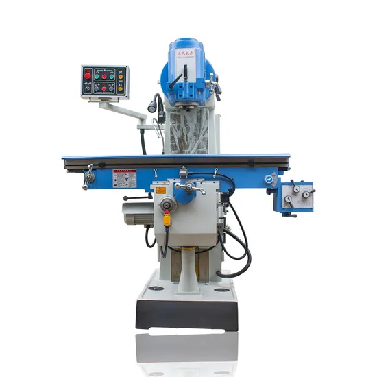 Universal Manual Large Milling Machine X5036 China Knee Type Vertical Milling Machine