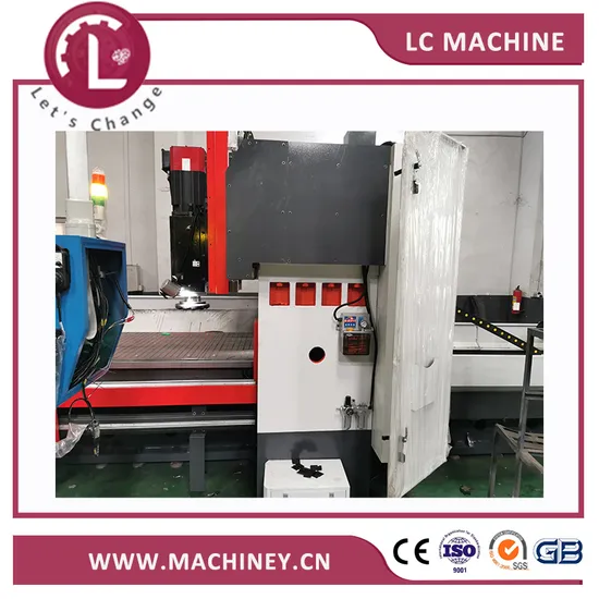 CNC Mold Base Duplex Milling Machine Gear Type-LC Machine High Precision CNC Twin Head Milling Machine with ISO and GS Certification