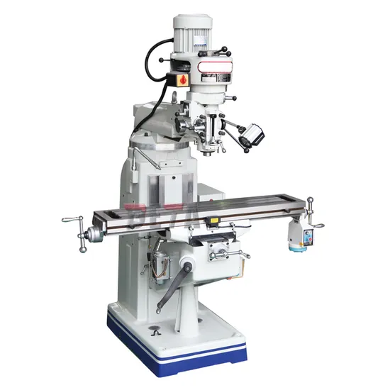 X6323 China Precision Metal Manual Turret Milling Machine Price