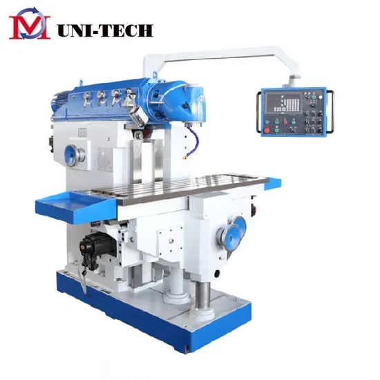 X5750 Heavy Duty RAM Swivel Head Universal Milling Machine for Metal Cut