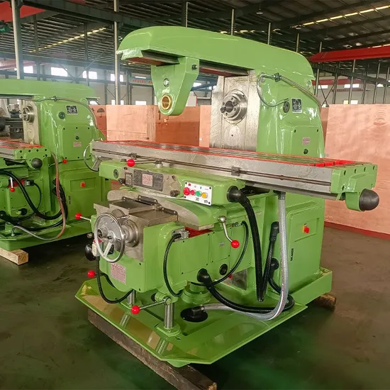 Head Spindle Swivel Table Heavy Duty Digital Readout Horizontal Milling Machine