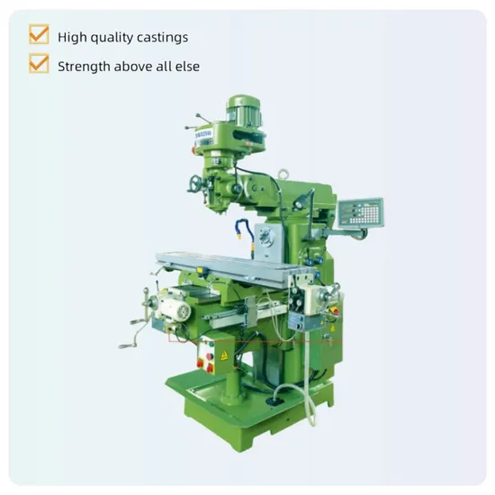 High Precision Spindle Turret Lathe Machine Turret Miling Machine