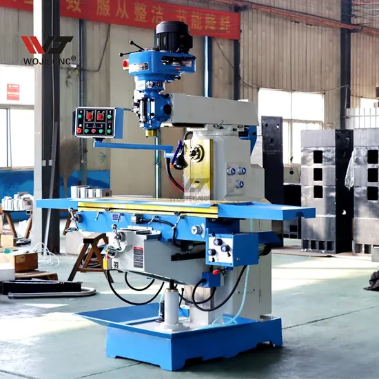 Wojie Factory Price X6332 Conventional Metal Milling Machine Manual