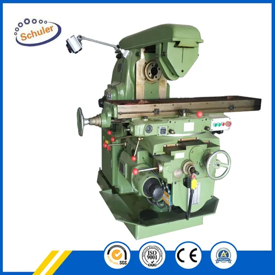 X6140 High Quality Heavy Cutting Horizontal Knee-Type Milling Machine
