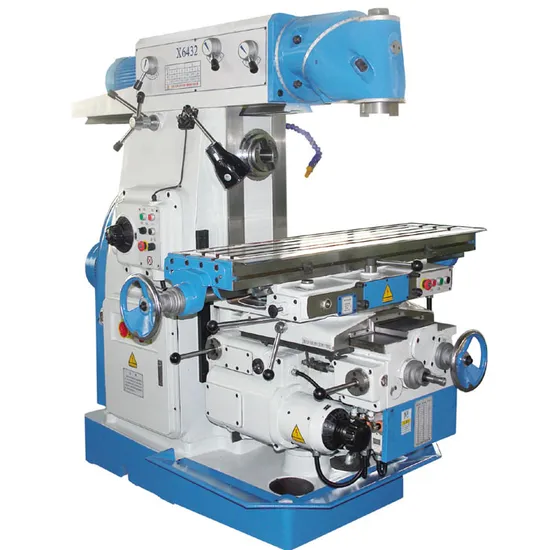 Heavy Universal Milling Machine with Horizontal and Vertical Milling X6432