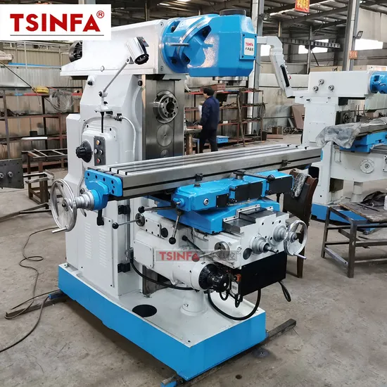 Universal Milling Machine Hot Sale 360 Swivel Head Wn736c Vertical Horizontal Milling RAM Type