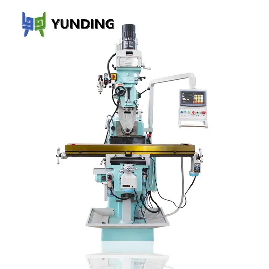 X6325W China Manual Metal Variable Speed Knee Type Universal Turret Milling Machine