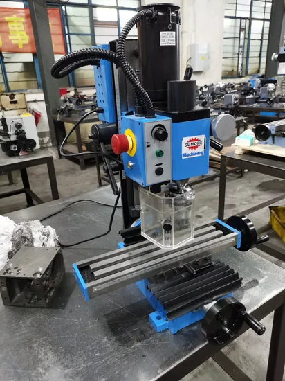 Sumore Manual Fresadora CNC Zx7032 Stand Drill Taiwan Mini Milling Machine in China