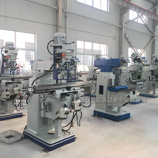High Speed Easy to Operate Multi-Purpose Universal X6325 Turret Vertical Turret Milling Machine