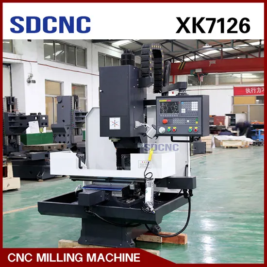Xk7126 Small Machining Center Vertical CNC Milling Machine