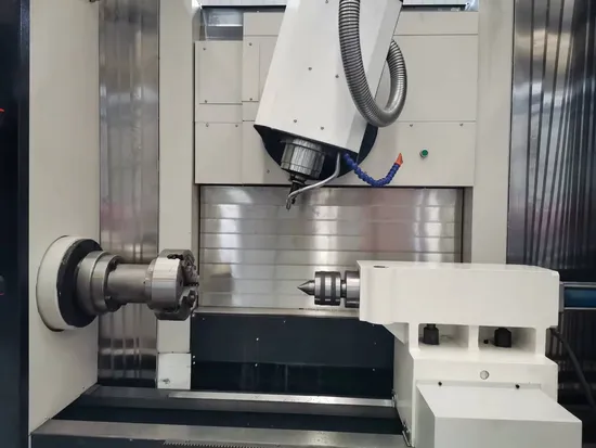 5 Axis CNC Screw Milling Machine for Vacuum Pump Rotors with Ball Screw Transmission