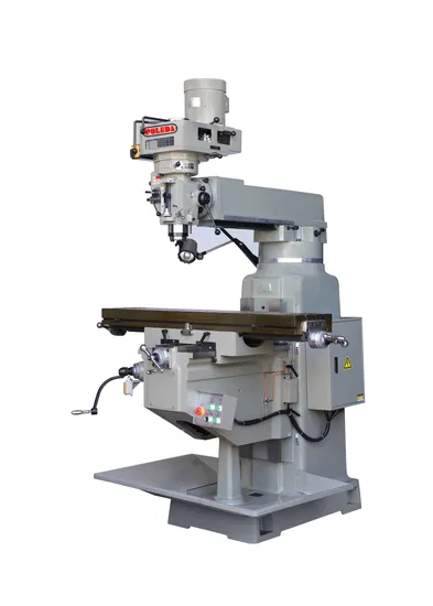 Poleda 5m/5s Universal Vertical Rocker Turret Milling Machine for Precision Engineering, China