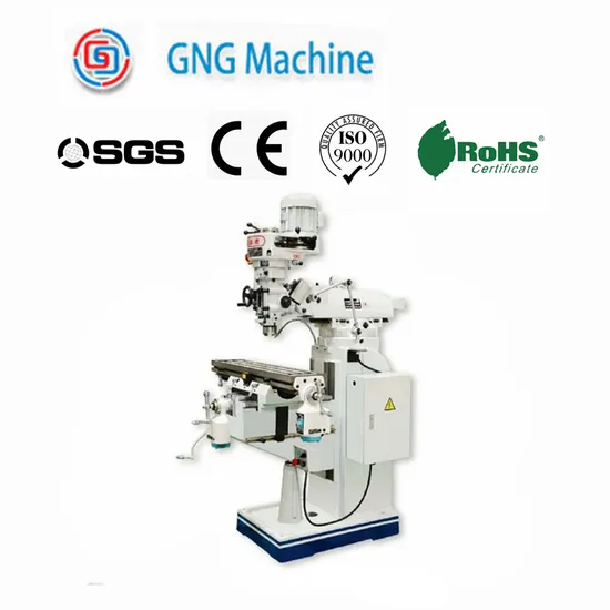 High Precision Universal Turret Milling & Drilling Machine X6323b