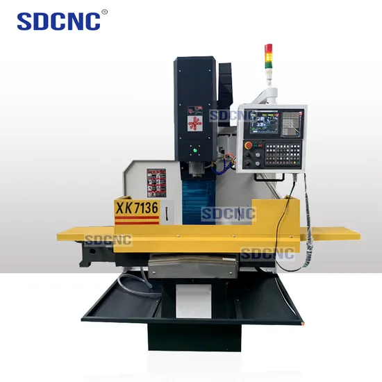 Xk7136 CNC Milling Machine 3/4/5 Axis Vertical Milling Machine for Metal Work