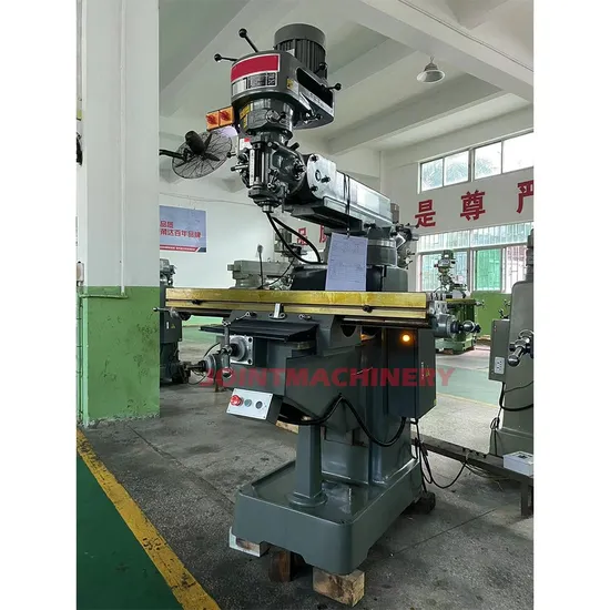 Heavy Duty Vertical Milling Machine 3 Axis Milling Machine with Dro Optional