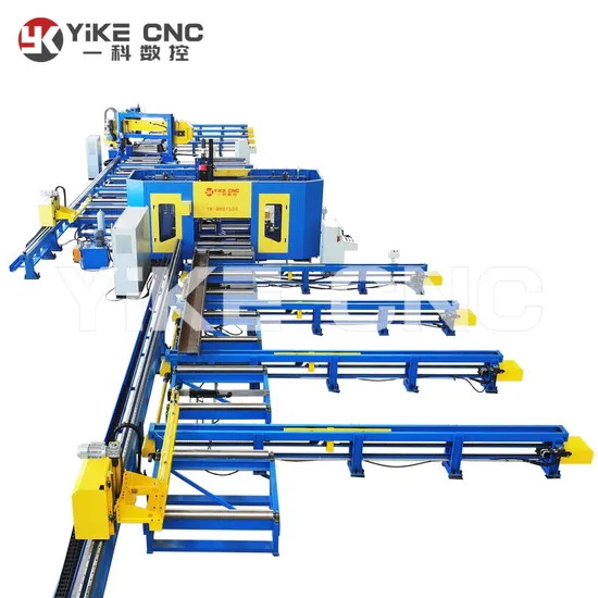 Yk-Bhd1500 Ficepy Three Spindles High Speed CNC Drilling Machine for Beams, Channels, Angle Drilling Machine, Square Pipe Drilling Machine