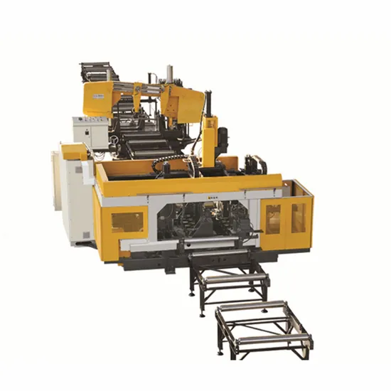 CNC Drilling Sawing Machine Line for Steel Beam Pipe Steel Structure Tube Plate Peb Profiles Beam Drilling Milling Machine
