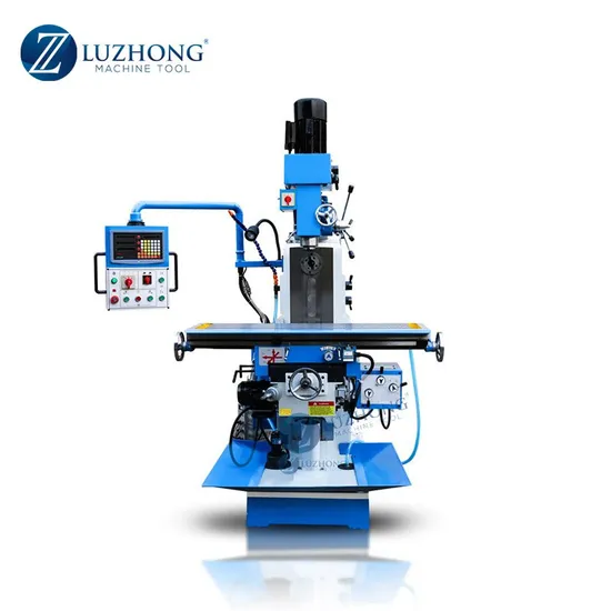 Vertical Knee type Manual ZX6350A Metal Universal Milling And Drilling Machine
