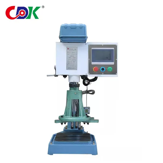 Factory Hot Sale Bicycle Parts Pressure Reducing Valve Lampshade CNC Auomatic Drilling Tappng Machine Verticall Drilling-Machine