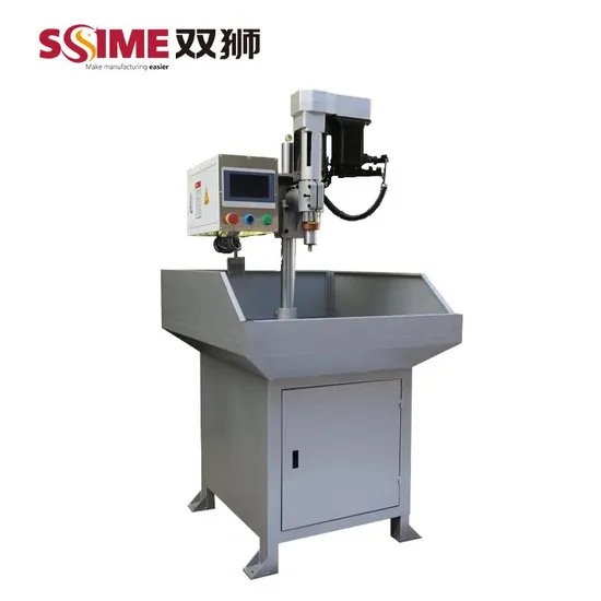 Ss-74 Table Type Pneumatic Air Semi Automatic Single Spindle Drilling Press Bench Mounted Machine