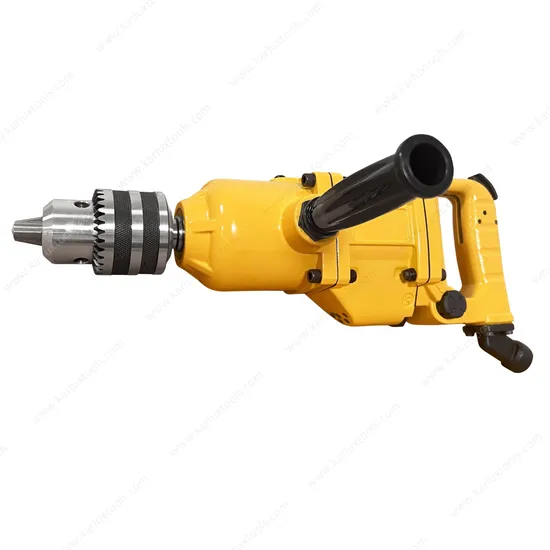 1000 Rpm Tapper Type Heavy Duty Industrial Pneumatic Drill Gun Straight Reversible Air Drill