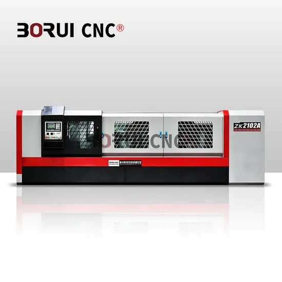 Zk2102A Four Spindles High Quality Horizontal CNC Deep Hole Drilling Machine