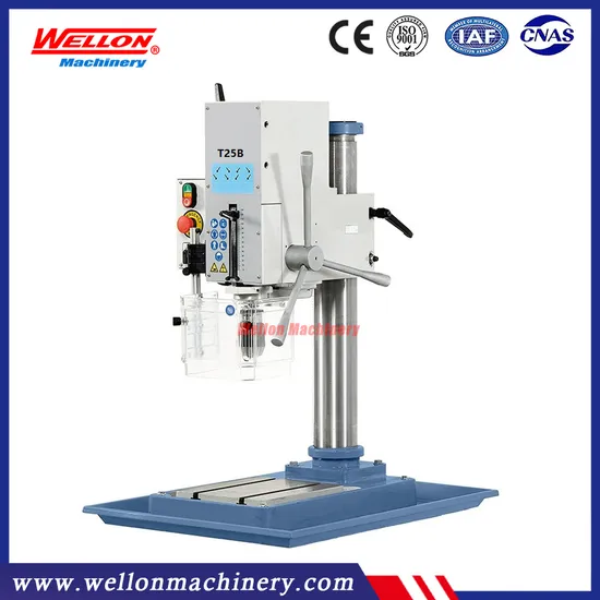 Gear Head Bench Drilling Machine T-25B Vertical Drilling Machine