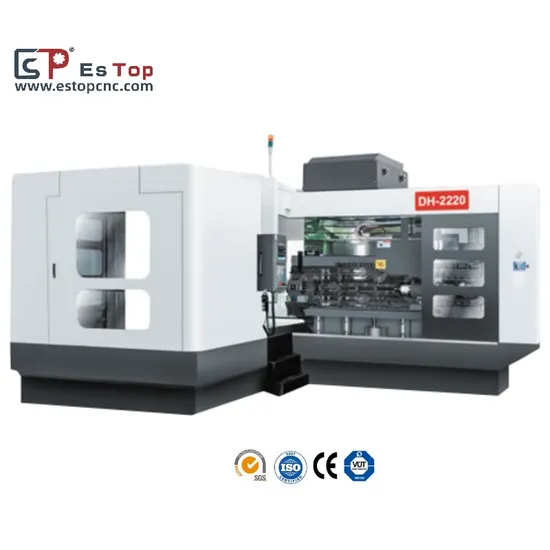 High Precision Deep Hole Drilling Machine for Sale User-Friendly CNC Drilling Es-Top Dh-2220DC