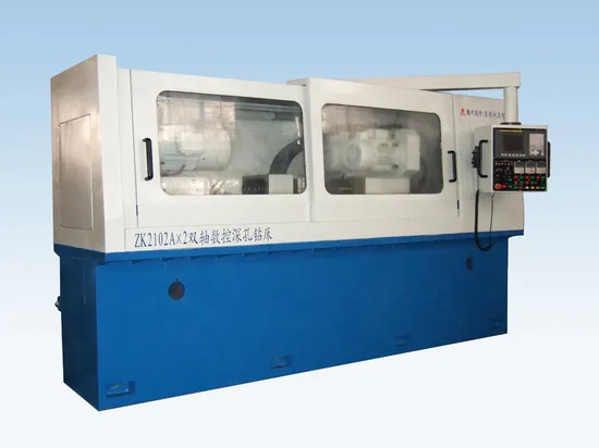 Zk2102A-2 Double Axis CNC Deep Hole Gundrilling Machine