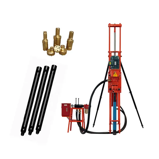 Cheap Price Portable Integrated DTH Drilling Rig with Air Compressor