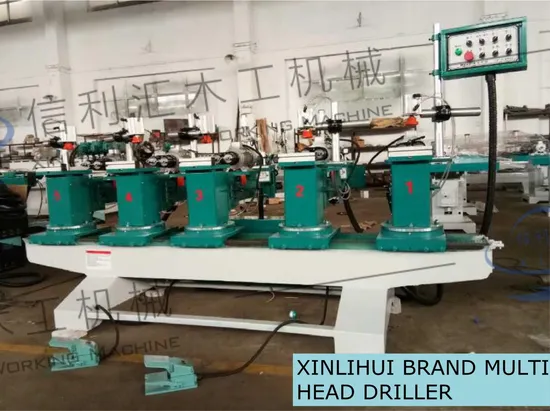 Qingdao Woodworking Machinery and Equipment Double-End Vertical Drilling Mz9312 Woodworking Drilling Machine Porous Drilling Machine