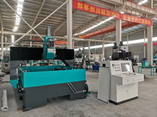 Time-Saved Gantry Moveable CNC Plate Drilling Machine for Bridge