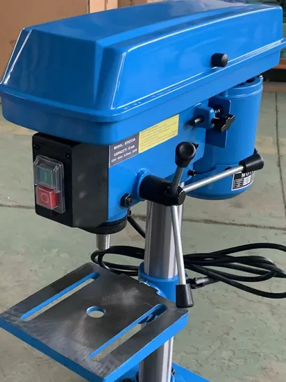 Mini Desktop Drill Press for Intricate Woodworking with Adjustable Table Size