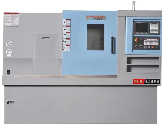 Taiwan Quality Poleda 400tcnc High Precision Metal CNC Lathe Inclined Bed Model