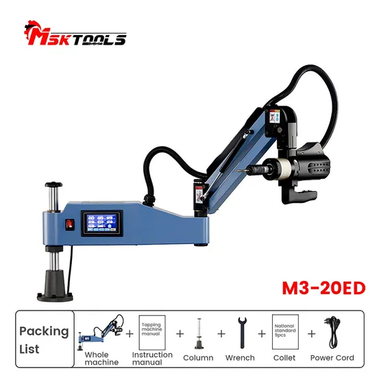 Compact Automatic Servo CNC Tapping Machine with Touch Screen Control