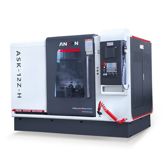 CNC Turret Twelve Spindles Compound Machine Drilling Tapping and Milling