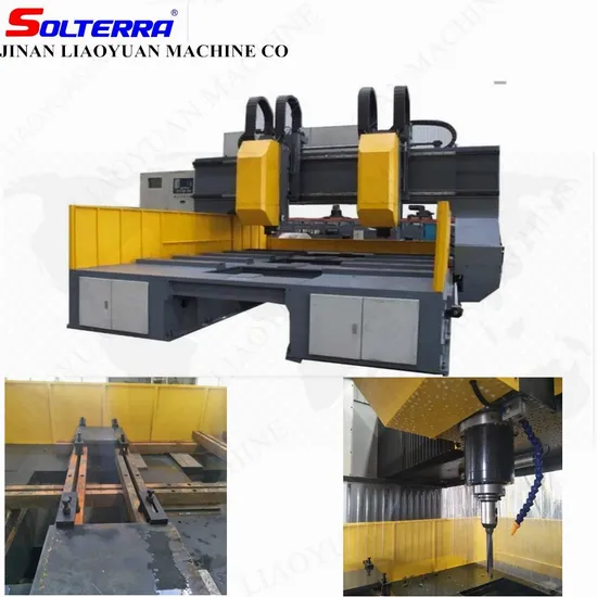 Hot Selling CNC High Speed Plate Drilling Milling Machine for Boiler Heat Exchange Wind Power Tubesheet