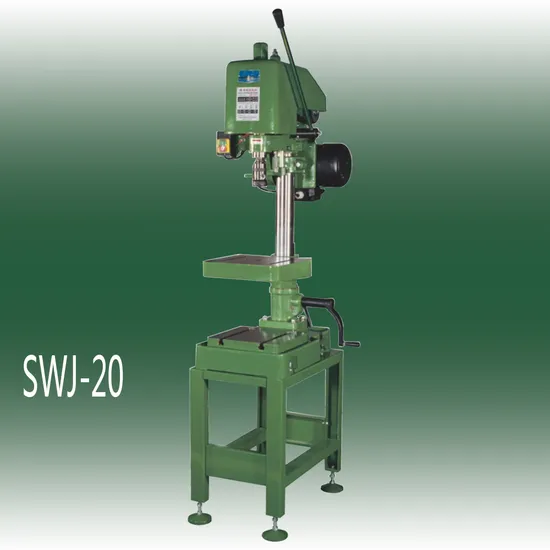 Swj-20 High Speed Vertical Tapping Machine Metal Heavy Duty Cast Iron Steel Tapper Machine M20 M16
