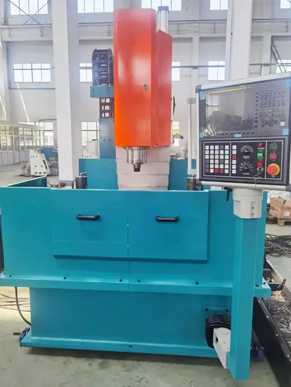 China Best Price Zk52 Vertical Moving Column CNC Drilling Machine for T89/B Elevator Guide Rail Bolt Mounting Hole