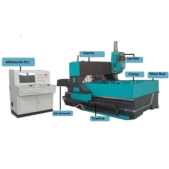High Efficiency CNC Steel Flange Tube Plate Drilling Machine