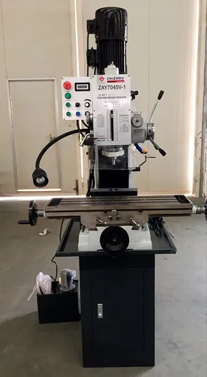 Variable Speed Bench Vertical Drilling and Milling Machine Zay7045V/1