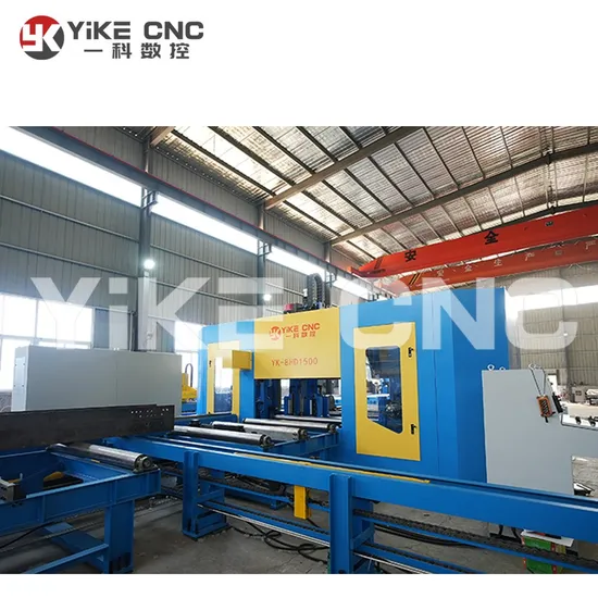 Yk-Bhd1500 Three Spindles High Speed CNC Drilling Machine for Beams