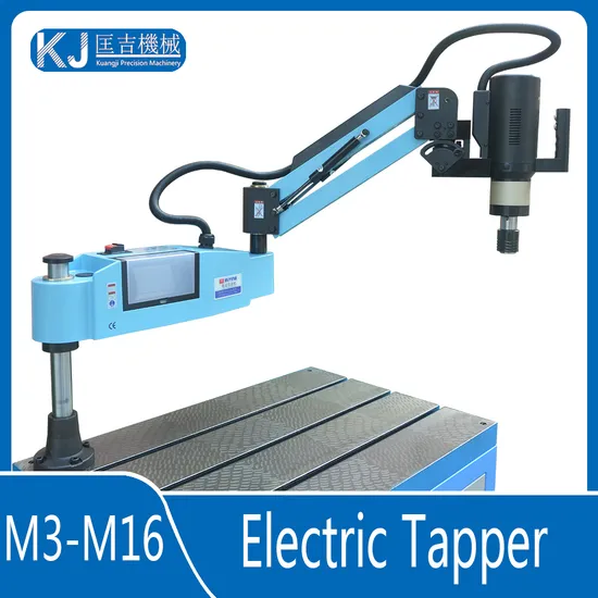 M3-M16 Upgrade Dual System Vertical Drilling Threading Tapper Electric Flexible Tapping Machine