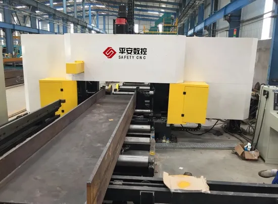 CNC High Speed H-Beam Drilling Machine in Three Sides