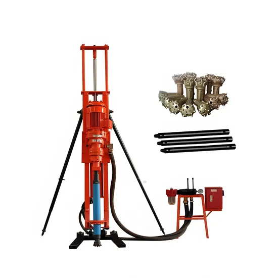 Portable Effective DTH Rock Drilling Rig 20m Depth