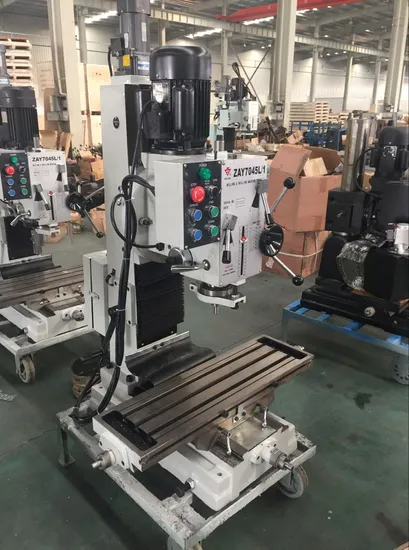 Heigtened Column Squre Column Drilling and Milling Machine with 45mm Drilling Capacity Zay7045L/1