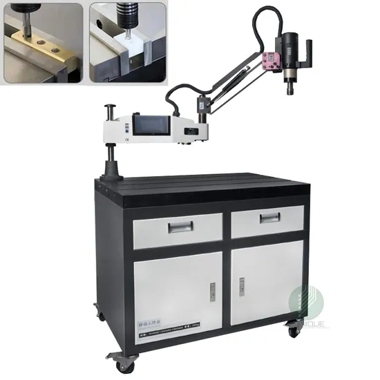 Metal Pipe Thread Drilling Flexible Arm Electric Tapping Machine