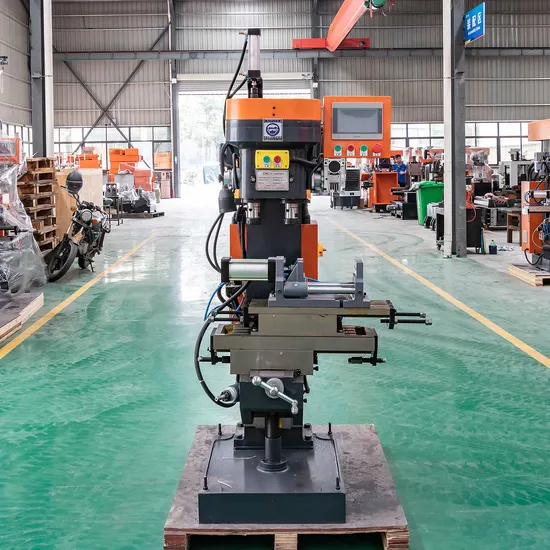 CNC Faucet Machine with Double Spindle Drilling and Tapping