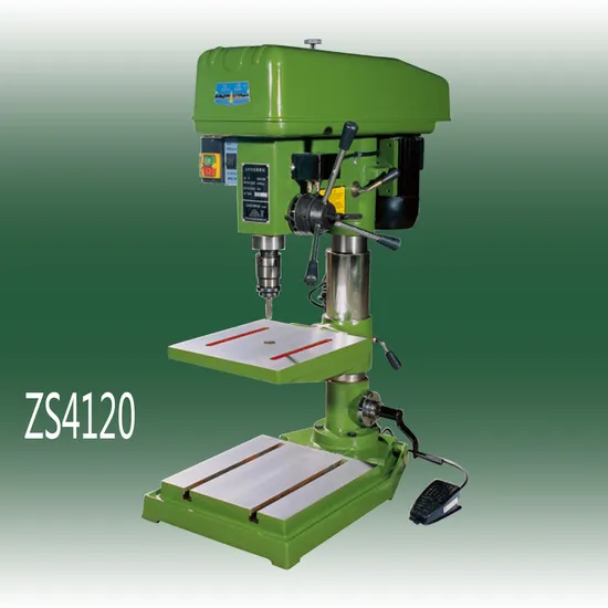 High Speed Vertical Drilling and Tapping Bench Drill Zs4120 Metal Heavy Duty Cast Iron Steel Tapper Machine M16